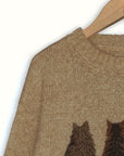 Tamara | Cozy Cat-Print Sweater