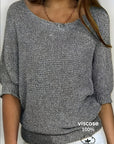 Lena | Relaxed Open-Knit Sweater