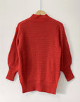 Evangeline | Textured High-Low Sweater