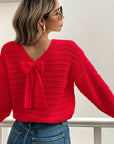 Imogen | Bow-Detail Knit Sweater