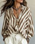 Cordelia | Relaxed Striped Shirt
