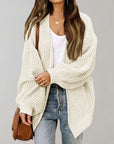 Isla | Relaxed Open-Front Cardigan