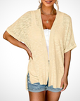 Lindsay | Relaxed Open-Front Cardigan