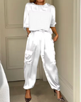 Averielle | Luxe Stylish Flowing Two Piece Set