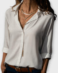 Isla | Refined Button-Up Blouse