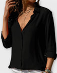 Isla | Refined Button-Up Blouse