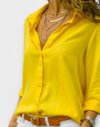 Isla | Refined Button-Up Blouse
