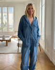 Sierra | Long-Sleeve Hoodie Jumpsuit
