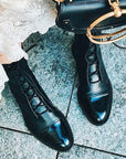 Sophia | Elegant Lace-Up Ankle Boots