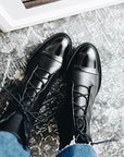 Sophia | Elegant Lace-Up Ankle Boots