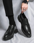Winston | Polished Lace-Up Derby Shoes