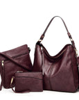 Stylish Leather Bag with Sleek Finish