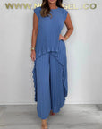 Aveline | Sophisticated Short Sleeve Wide Set