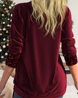 Elegant Sequin Detail Top