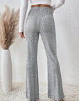 Stretch Flare Knit Trouser