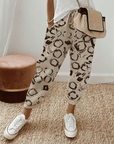 Leonora | Casual Everyday Printed Lace Pants