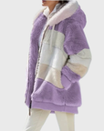Sofia | Elegant Multicolor Warm Puffer jacket