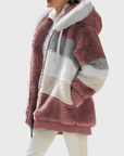 Sofia | Elegant Multicolor Warm Puffer jacket