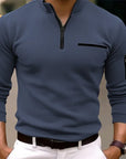 Logan | Classic Quarter Zip Sweater