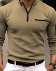Logan | Classic Quarter Zip Sweater