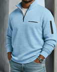 Beckham | Casual Long Sleeve Waffle Shirts
