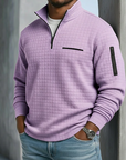 Beckham | Casual Long Sleeve Waffle Shirts