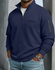 Beckham | Casual Long Sleeve Waffle Shirts