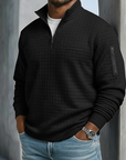 Beckham | Casual Long Sleeve Waffle Shirts