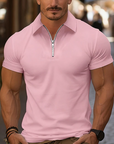 Ramsey | Classic Quarter Zip Collar Shirt