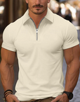 Ramsey | Classic Quarter Zip Collar Shirt