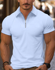 Ramsey | Classic Quarter Zip Collar Shirt