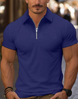 Ramsey | Classic Quarter Zip Collar Shirt