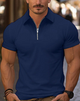 Ramsey | Classic Quarter Zip Collar Shirt