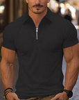 Ramsey | Classic Quarter Zip Collar Shirt