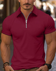 Ramsey | Classic Quarter Zip Collar Shirt
