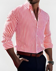 Brandon | Striped Button-Down Shirt