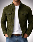 Jacob | Classic Pocket Suede Jacket