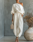 Primrose | Elegant Off-Shoulder 2-Piece Set