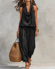 Gianna | Draped Sleeveless Set