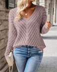 Elaine | Relaxed V-Neck Sweater