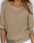 Lena | Relaxed Open-Knit Sweater