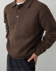 Landon | Refined Polo Collar Sweater