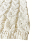 Florence | Relaxed Cable-Knit V-Neck Sweater