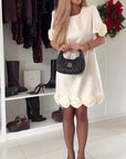Round Neck Floral Fashion Dress