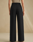 Marlowe | Pleated Wide-Leg Trousers