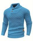 Alistair | Textured Shawl-Collar Sweater