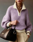 Cecily | Relaxed Half-Zip Sweater