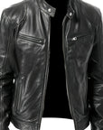 Bryson | Stand-Collar Moto Jacket