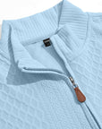 Nash | Textured Quarter-Zip Pullover