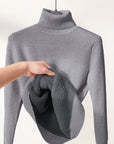 Selena | Cozy Lined High-Neck Sweater